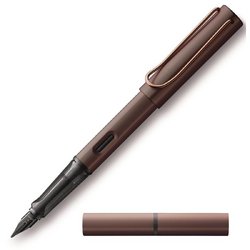 Ручка перьевая Lamy Lx цвет чернил синий цвет корпуса коричневый (артикул производителя 4034046)